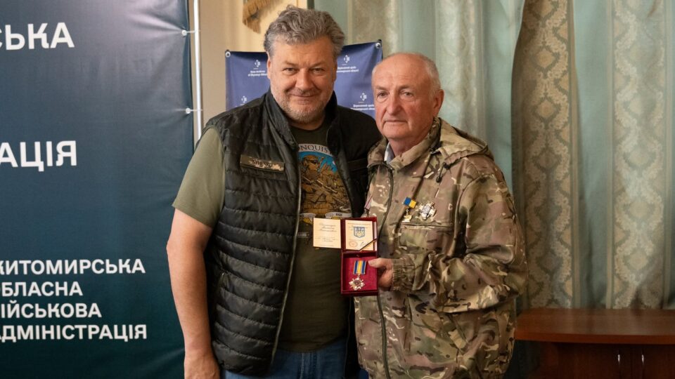 Державні відзнаки ліквідаторам Чорнобильської аварії у Житомирі — Новини Житомира