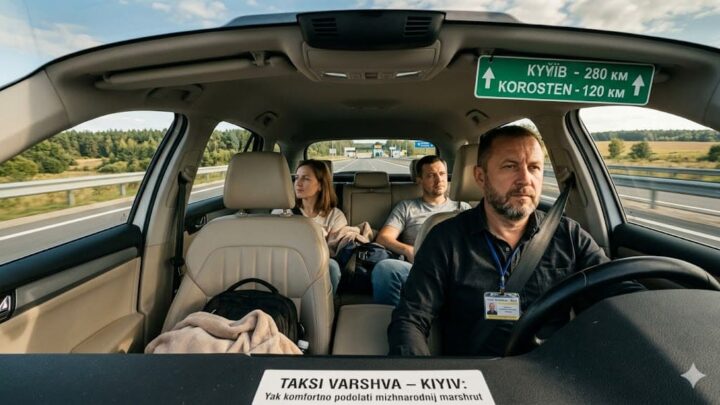 Таксі Варшава – Київ: як комфортно подолати міжнародний маршрут — Новини Житомира